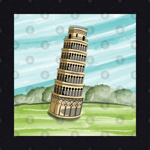 Leaning Tower Of Pisa by Designoholic